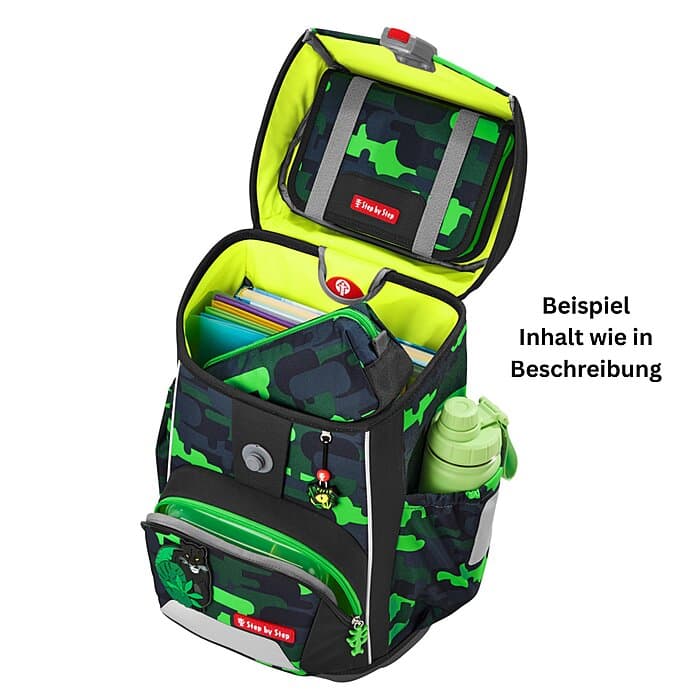 Step by Step Giant Schulranzen Set Black Cat Chiko 5-teilig