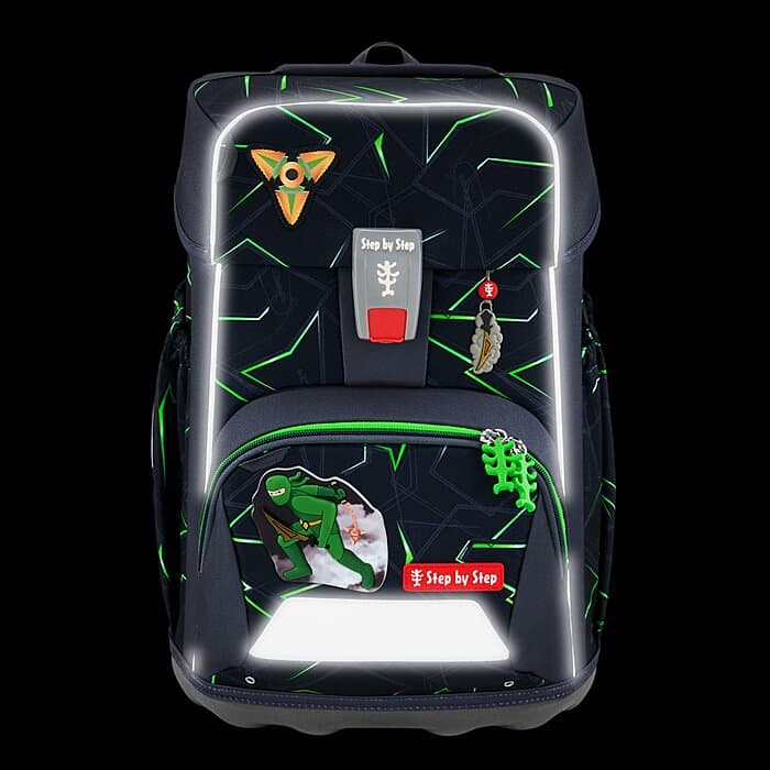 Step by Step Giant Schulranzen Set Ninja Kimo 5-teilig