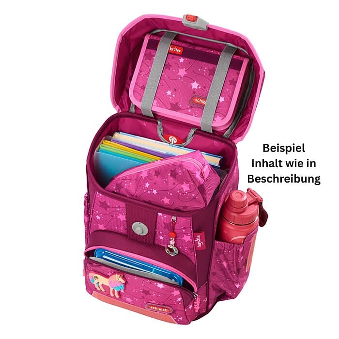 SBS Cloud schleich® Schulranzen Set Marshmallow Einhorn 5tlg.