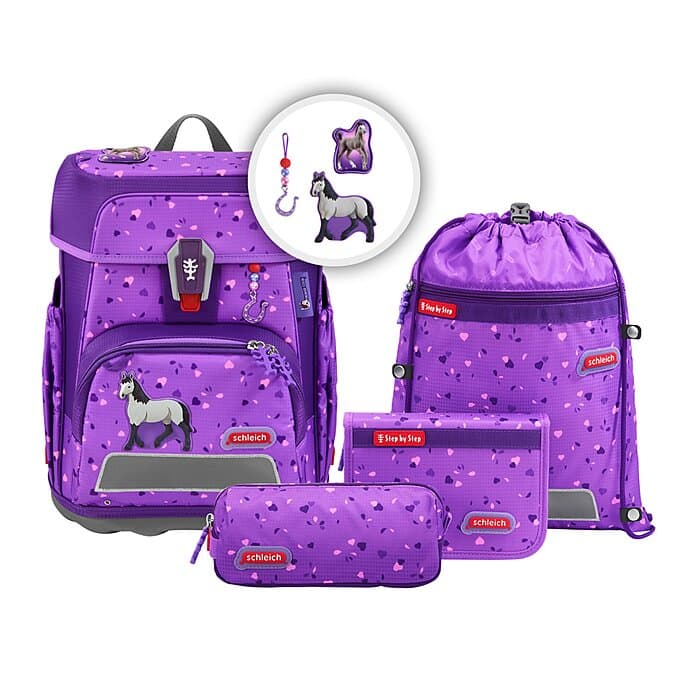 Step by Step Cloud schleich® Schulranzen Set Horse Club Horse