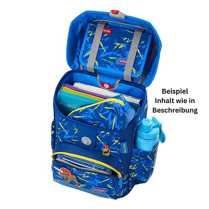 SBS Cloud schleich® Schulranzen Set Dinosaurs Triceratops 5tlg.