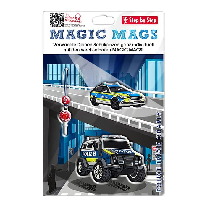 Step by Step Magic Mags Police Truck Charly