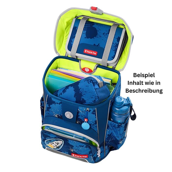 Step by Step Cloud Reflect Schulranzen Set Rocket Novo 5-teilig