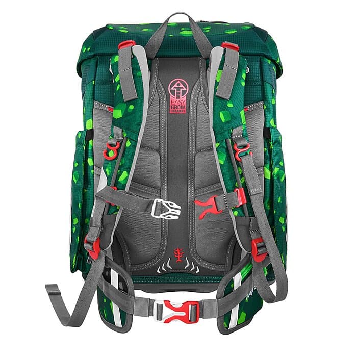 Step by Step Fit Schulranzen Set Dino Targo 5-teilig