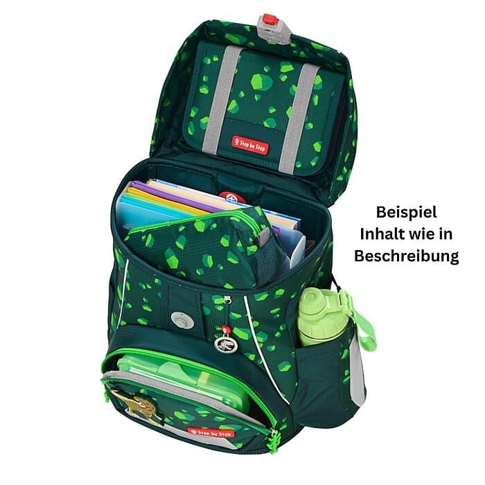 Step by Step Fit Schulranzen Set Dino Targo 5-teilig