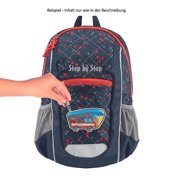 Step by Step Magic Mags Fire Truck Fin