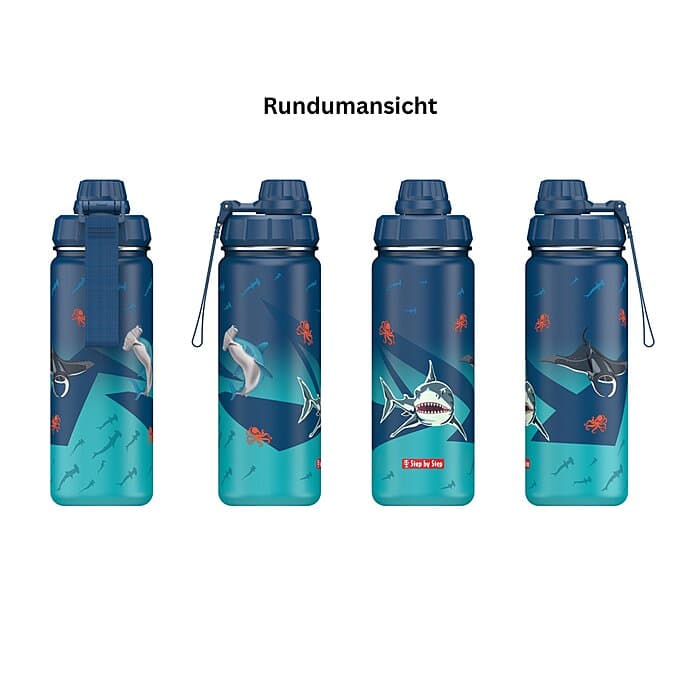 Step by Step Isolierte Edelstahl-Trinkflasche Underwater