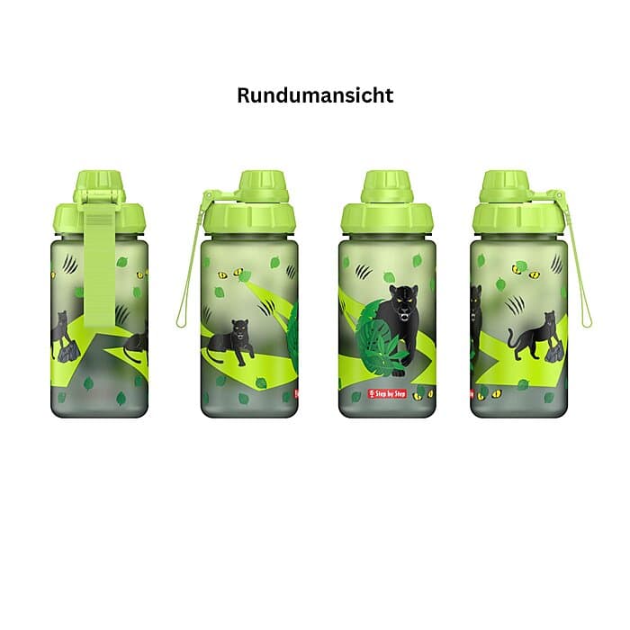 Step by Step Trinkflasche Black Cat
