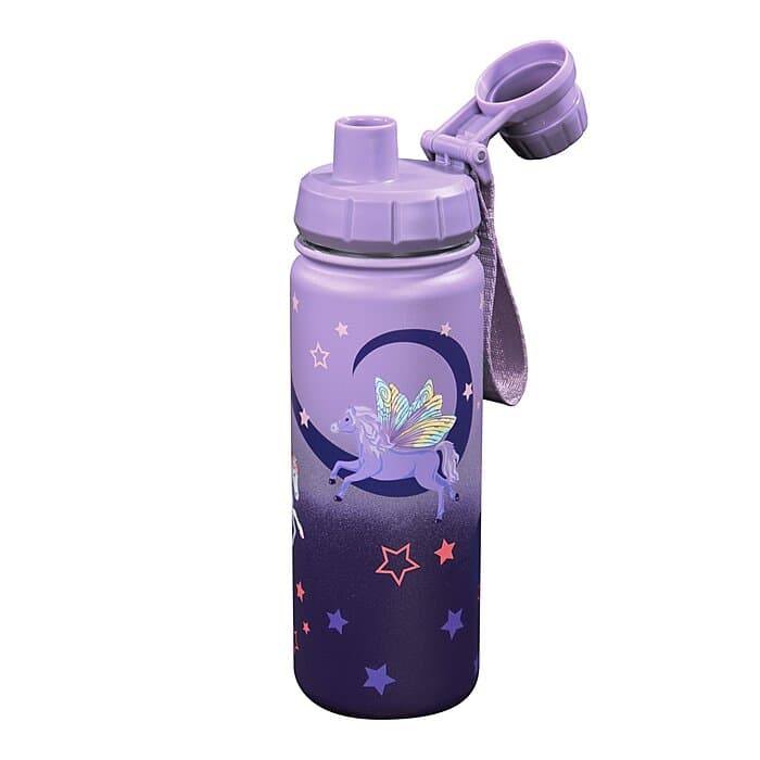 Step by Step Isolierte Edelstahl-Trinkflasche Dreamy Pegasus