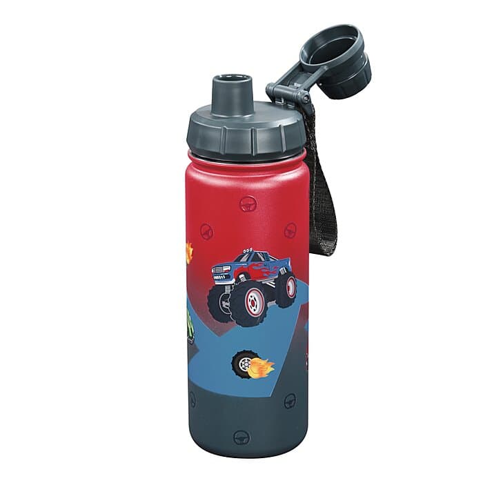 Step by Step Isolierte Edelstahl-Trinkflasche Car
