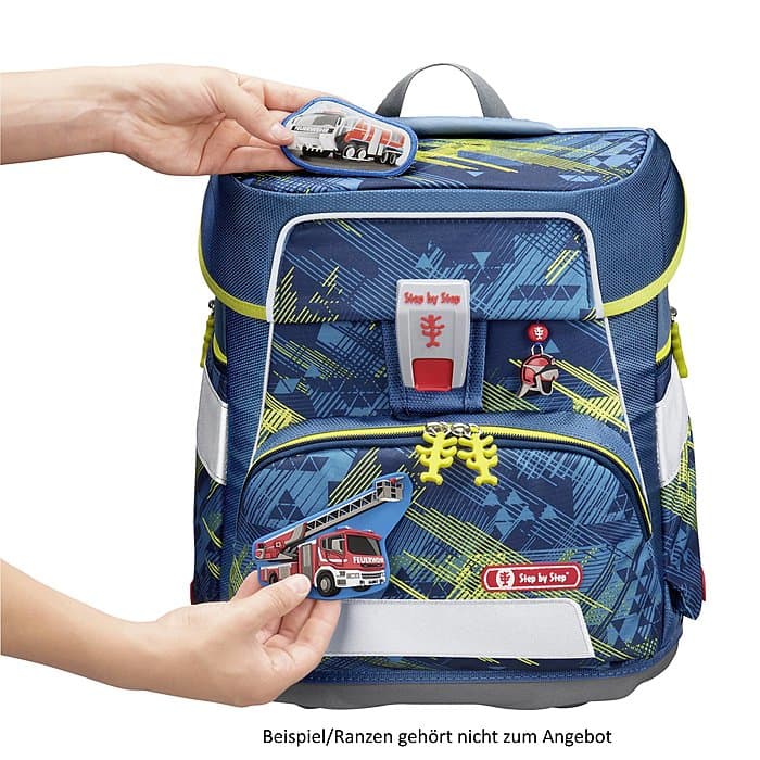 Step by Step Magic Mags Fire Engine