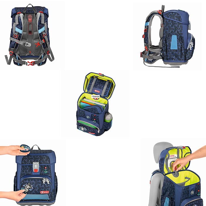 Step by Step Cloud Star Astronaut Schulranzenset