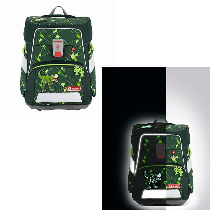 Step by Step Space Shine Dino Night Schulranzenset