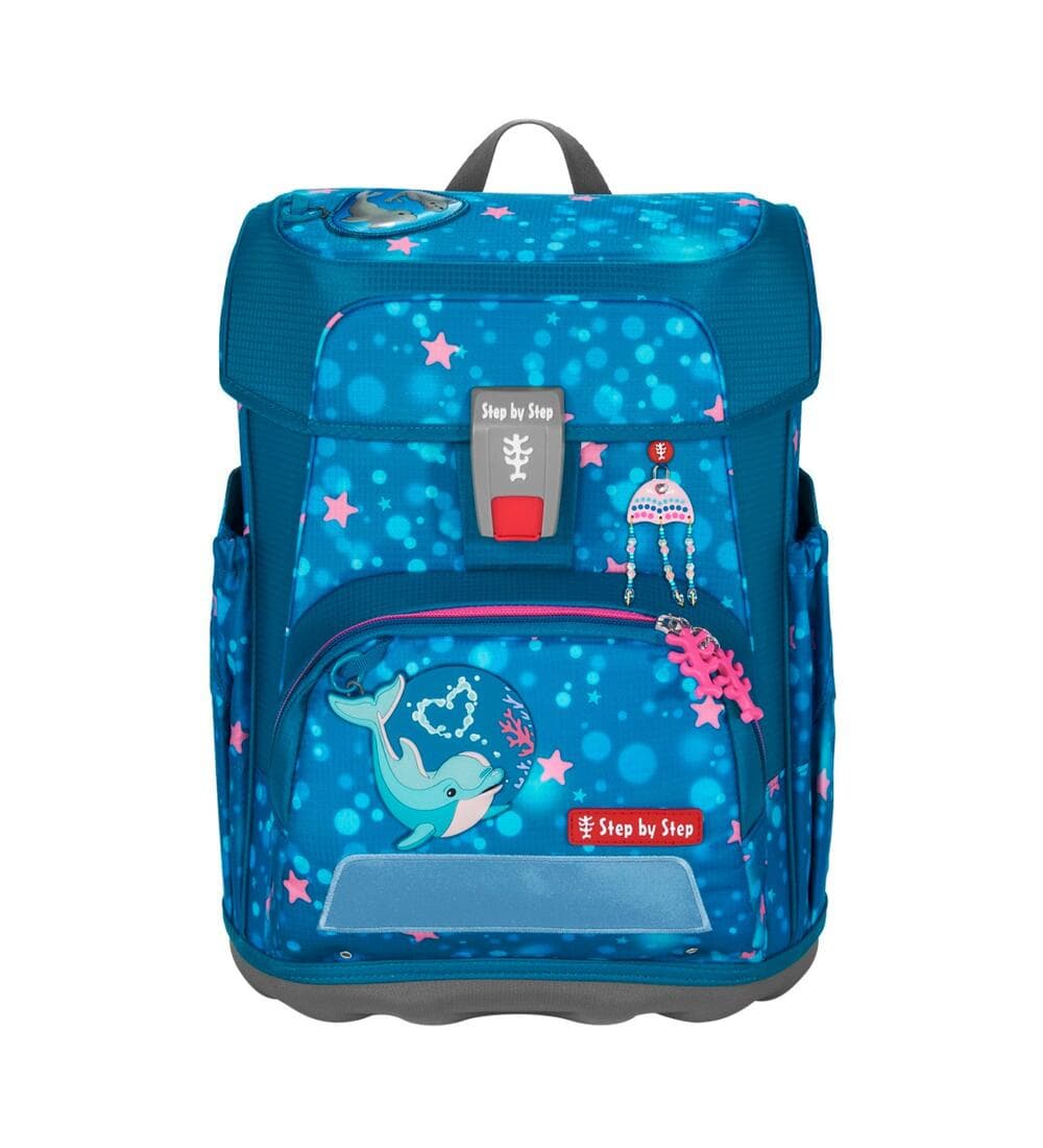 Step by Step Cloud Schulranzen Set Dolphin Azura 5-teilig