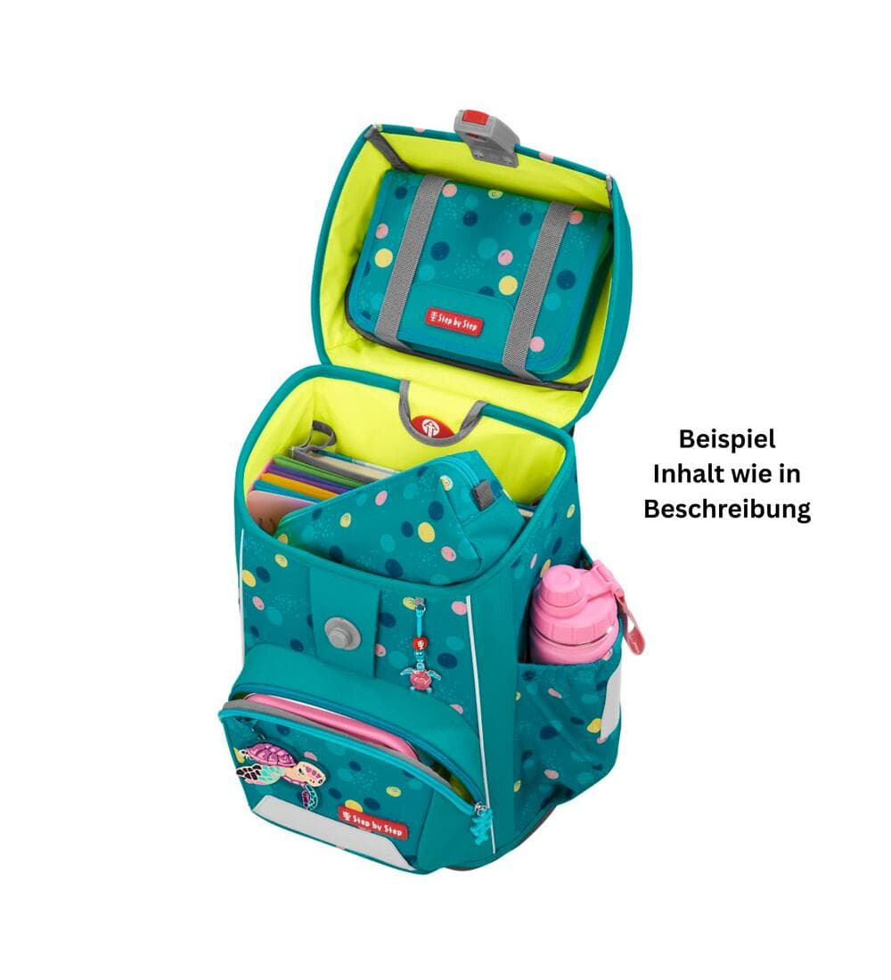 Step by Step Giant Schulranzen Set Turtle Josie 5-teilig