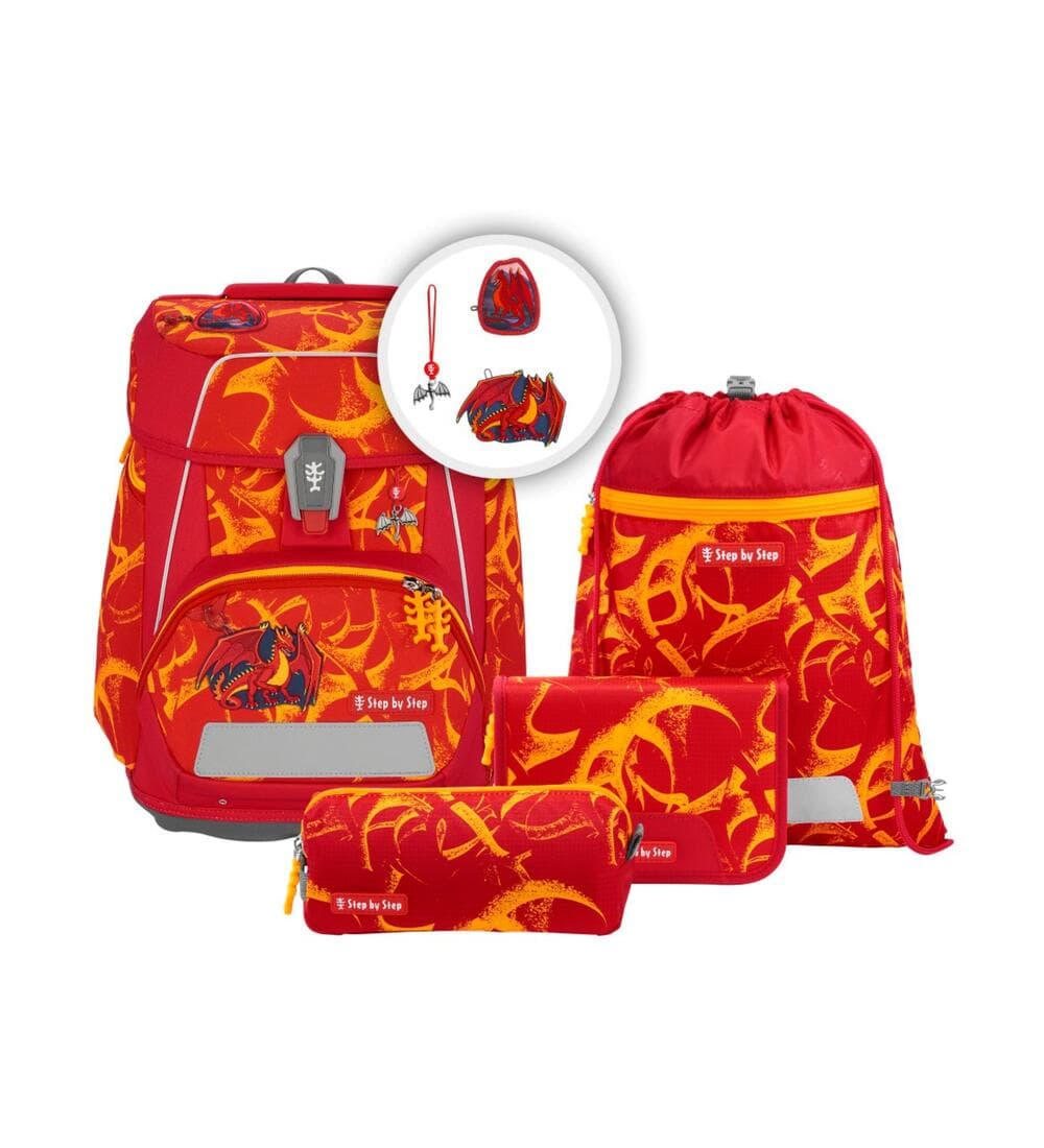Step by Step Space Schulranzen Set Dragon Toro 5-teilig