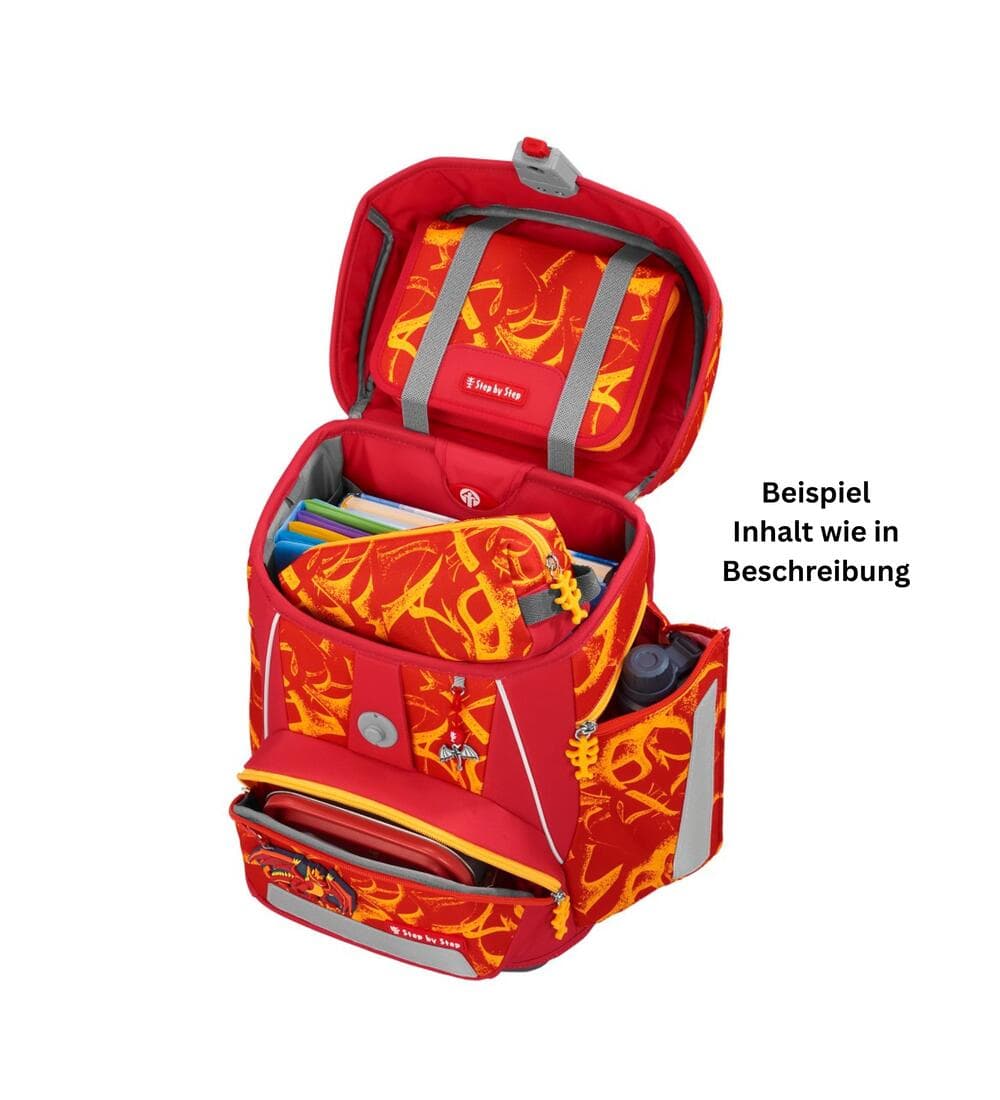 Step by Step Space Schulranzen Set Dragon Toro 5-teilig