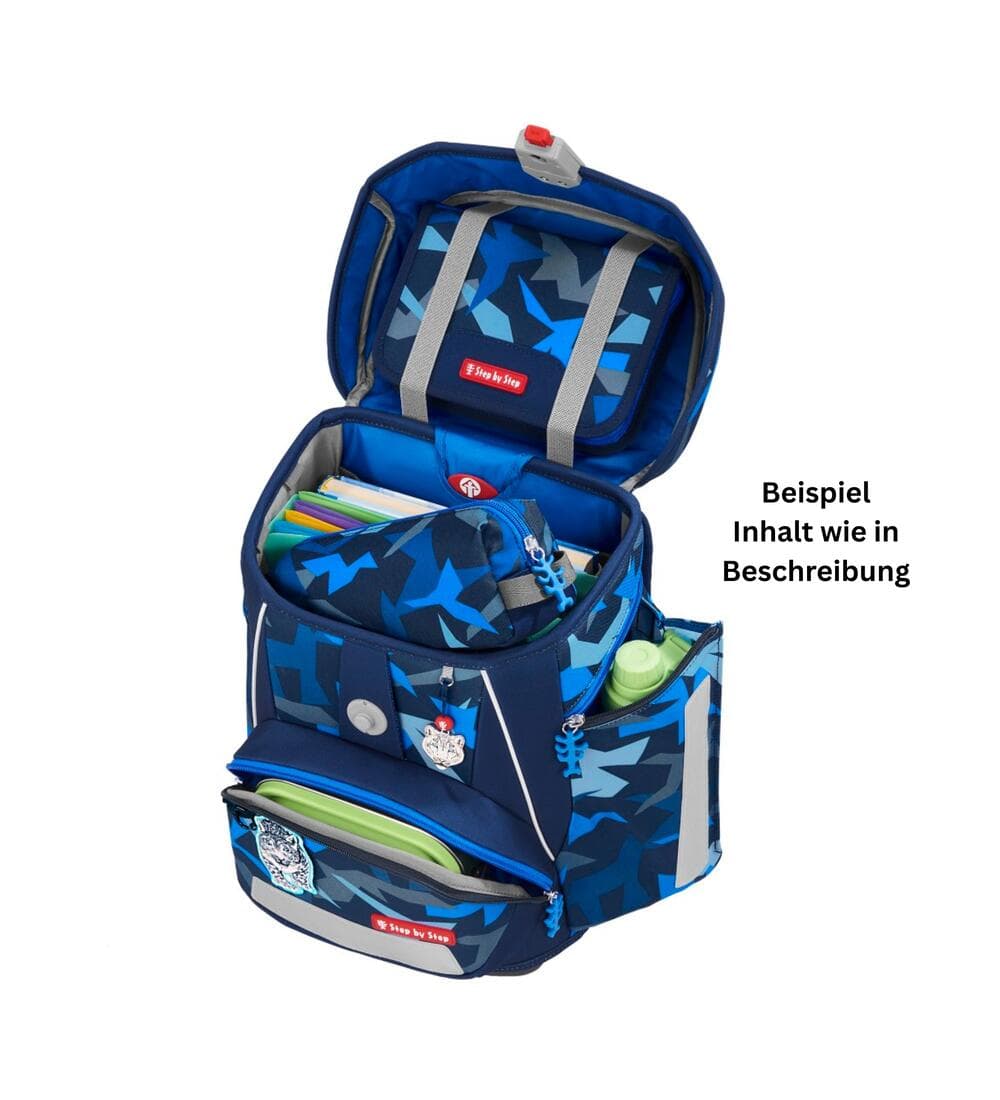 Step by Step Space Schulranzen Set Snow Leopard Arko 5-teilig