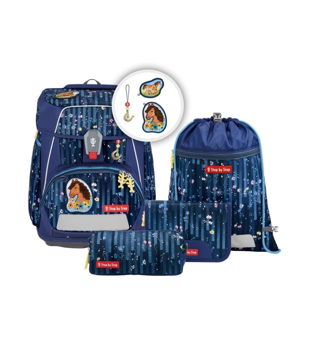 Step by Step Space Schulranzen Set Horse Mila 5-teilig