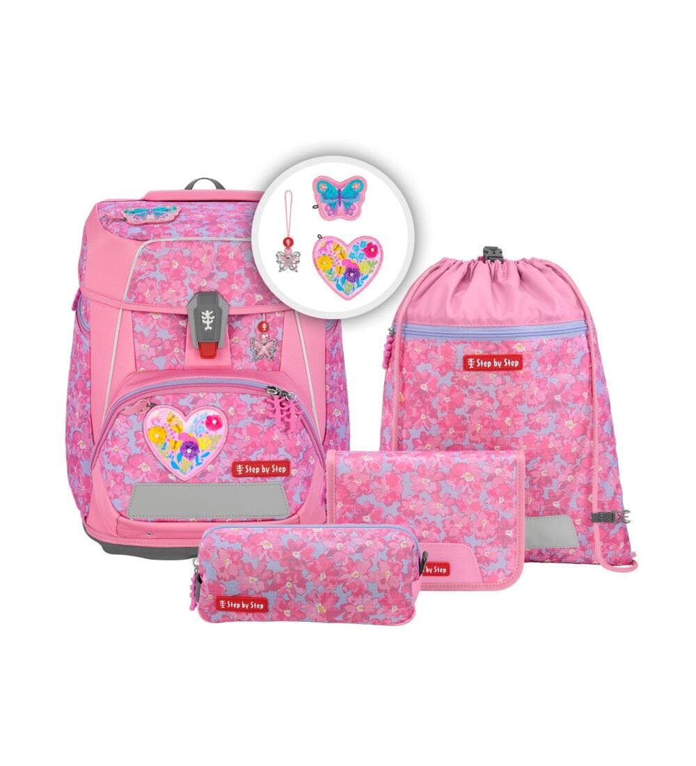 Step by Step Space Schulranzen Set Heart Luma 5-teilig