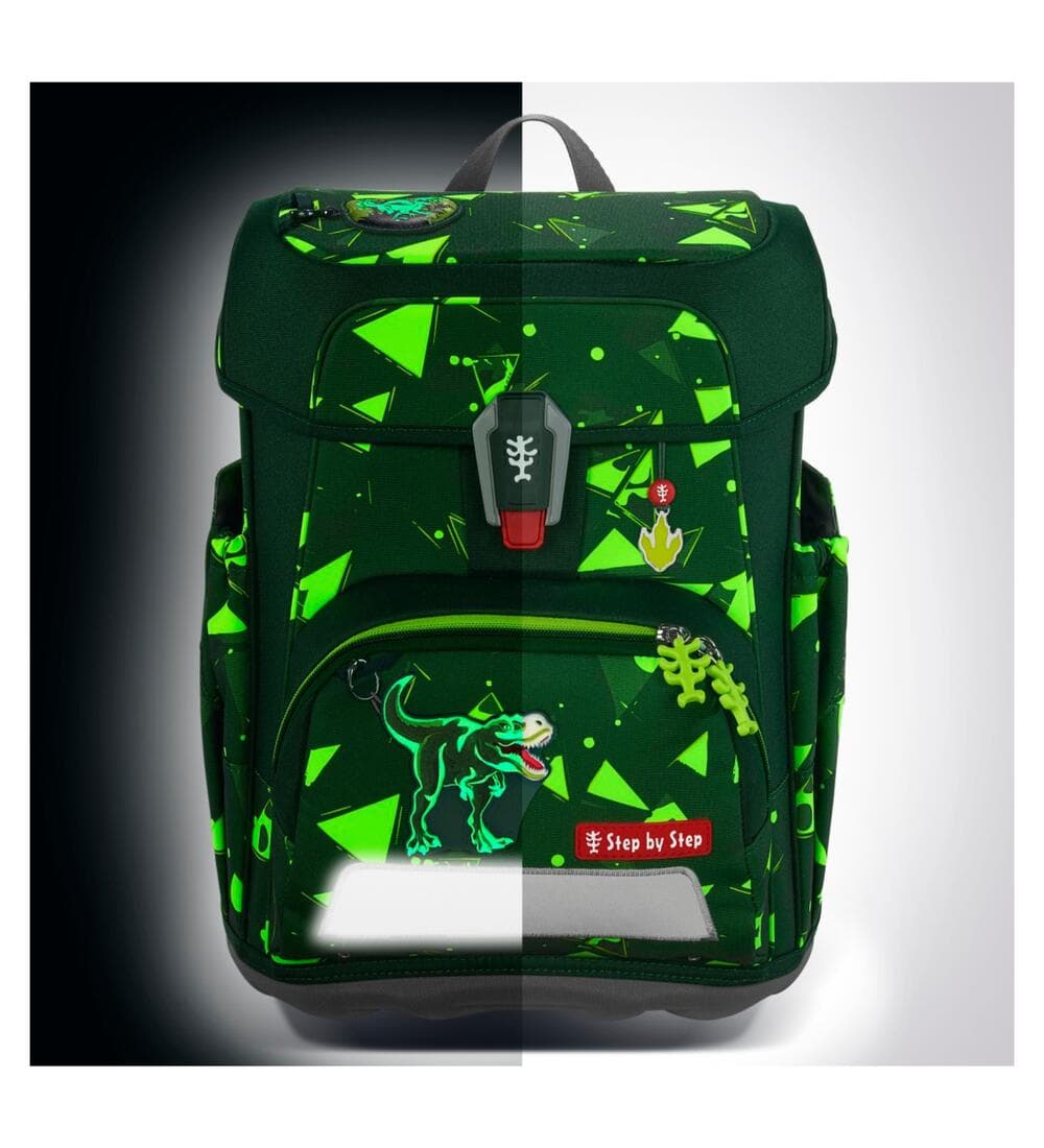 Step by Step Cloud Shine Schulranzen Set Dino Tyro 5-teilig