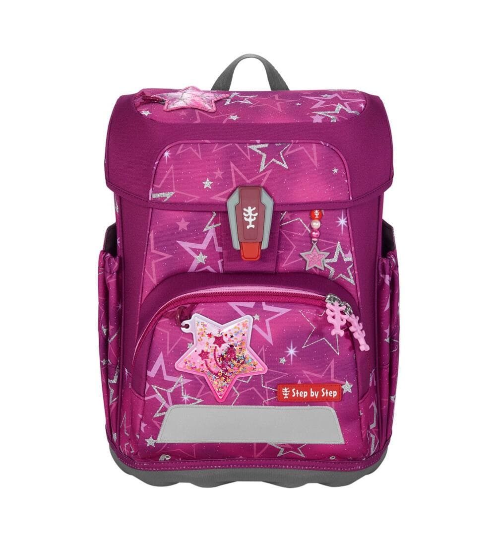 Step by Step Cloud Glitter Schulranzen Set Star Nova 5-teilig