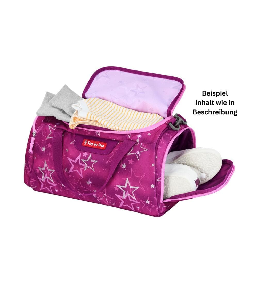 Step by Step Sporttasche Glitter Star Nova