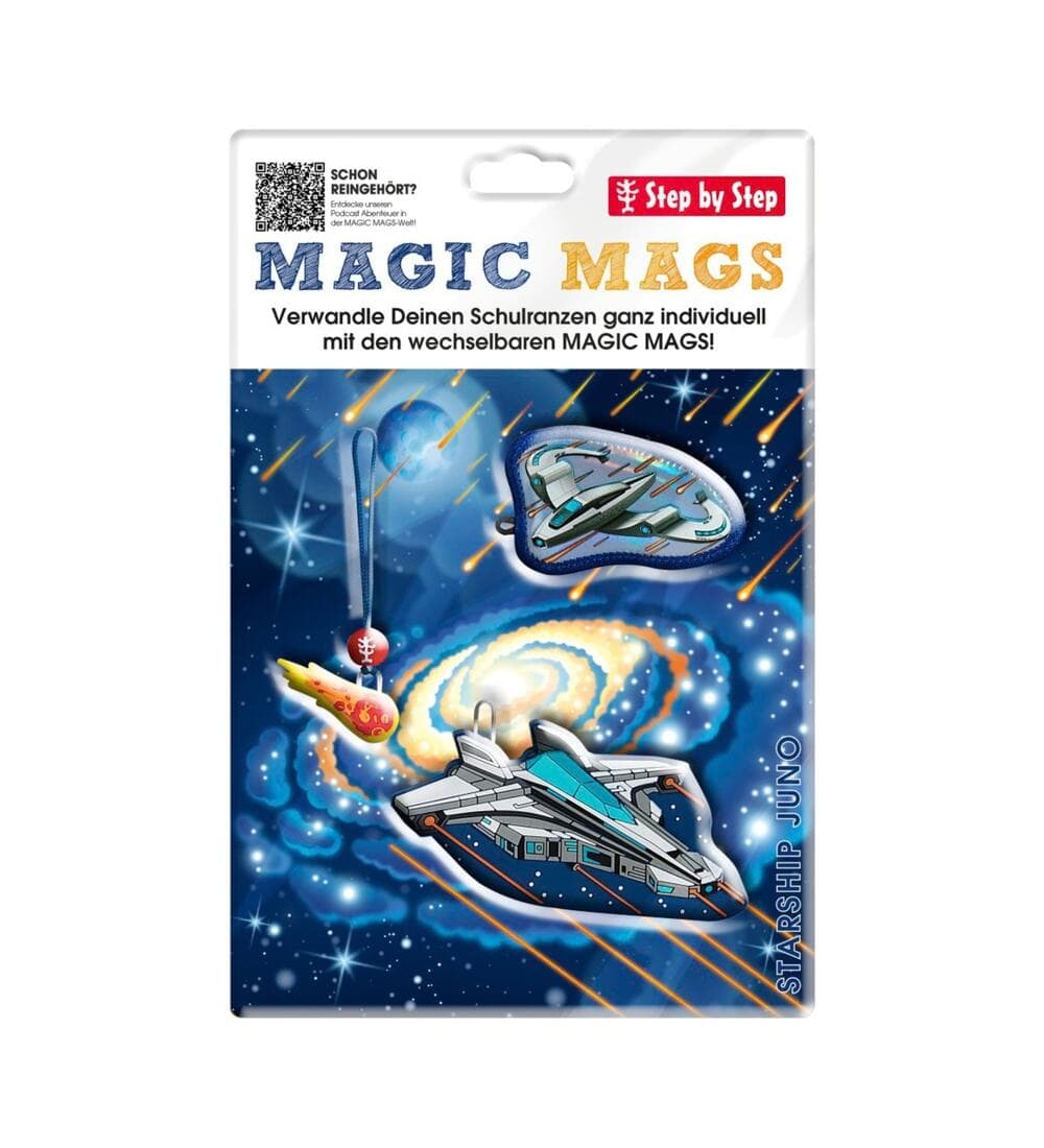 Step by Step Magic Mags Starship Juno
