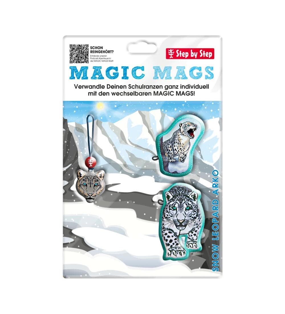 Step by Step Magic Mags Snow Leopard Arko