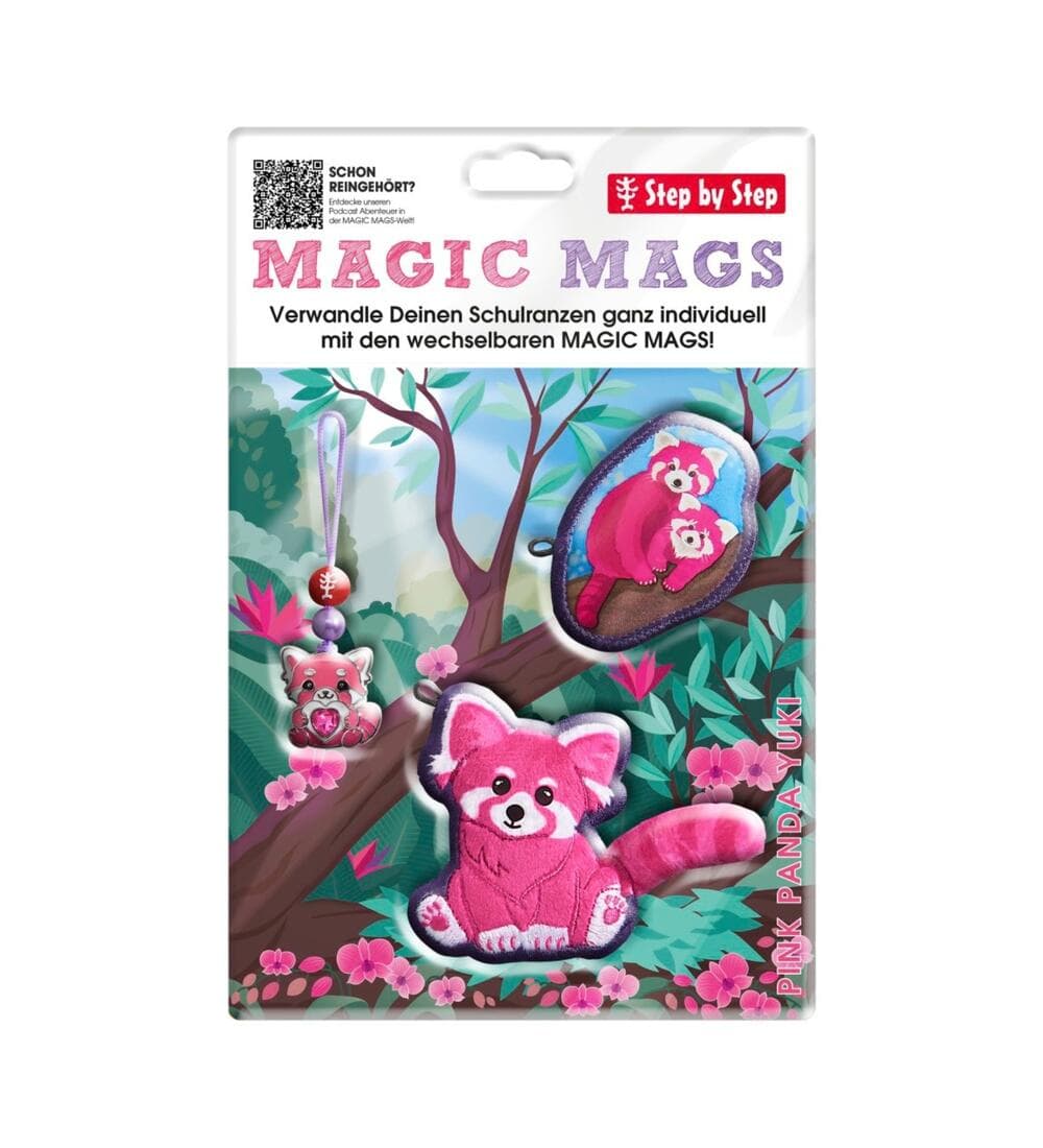 Step by Step Magic Mags Pink Panda Yuki