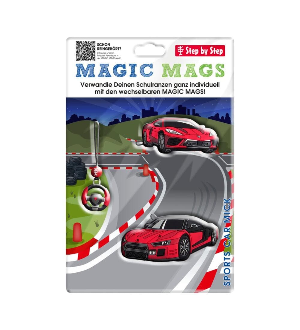 Step by Step Magic Mags Sports Car Mick 2027