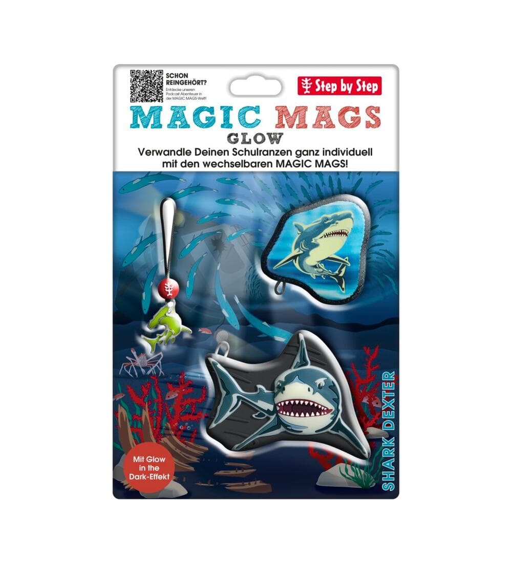 Step by Step Magic Mags Glow Shark Dexter 2027