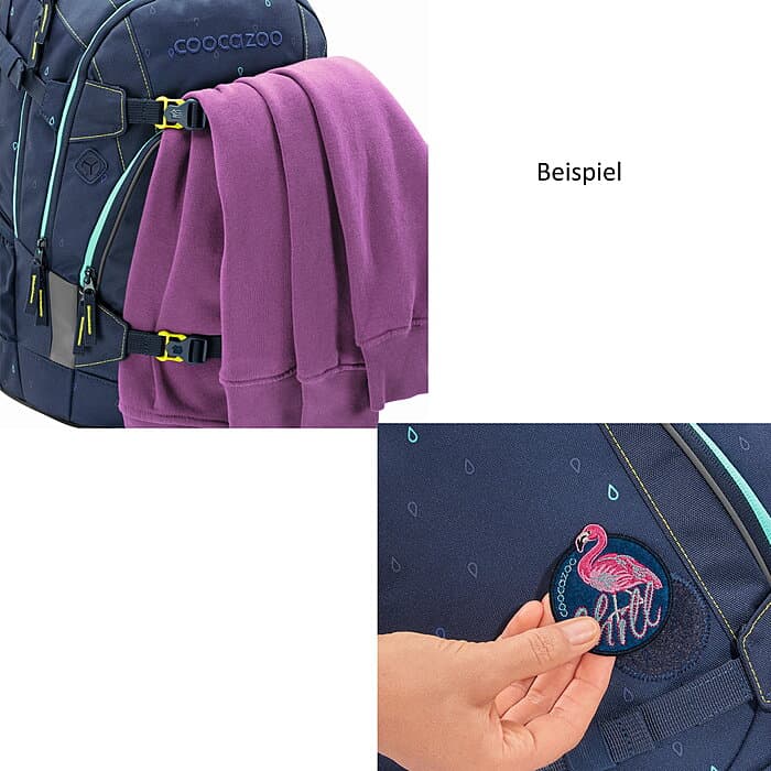 Coocazoo MATE Happy Raindrops Schulrucksack