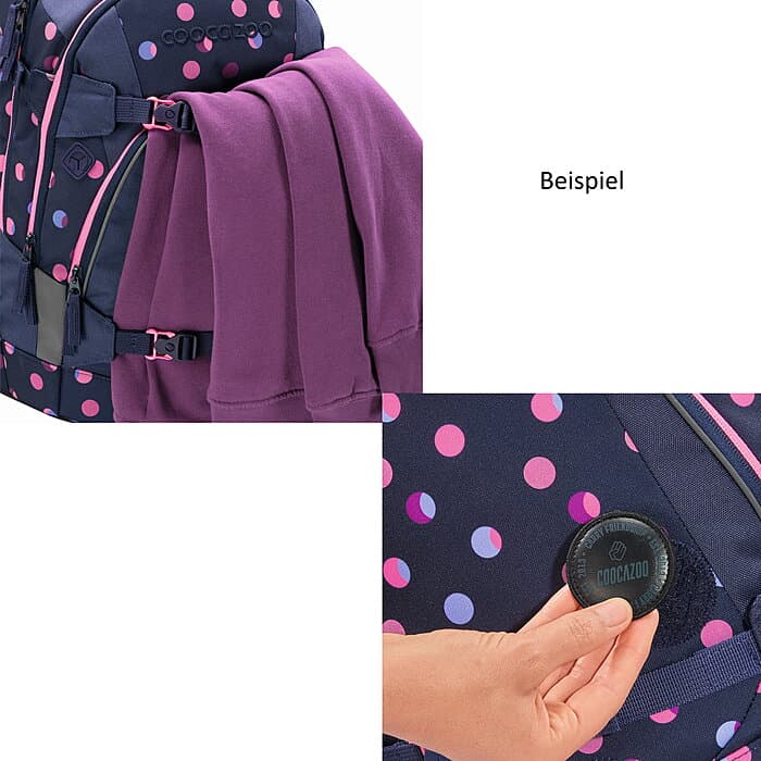Coocazoo MATE Reflective Moons Schulrucksack