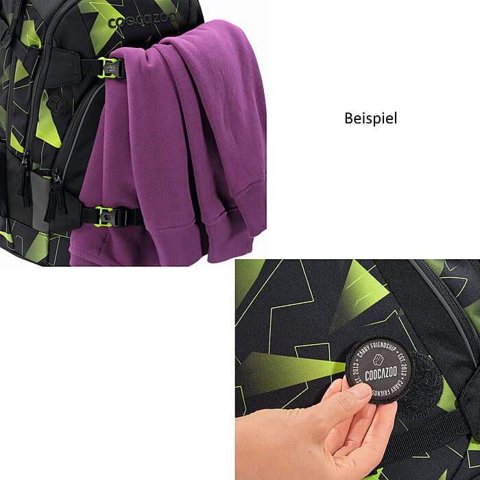 Coocazoo MATE Lime Flash Schulrucksack