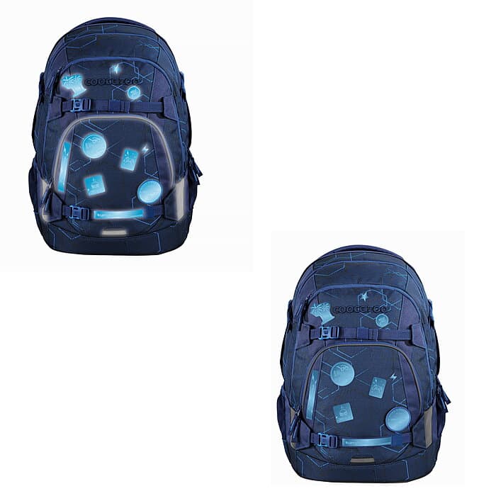 Coocazoo Reflektierendes Sticker-Set Blue