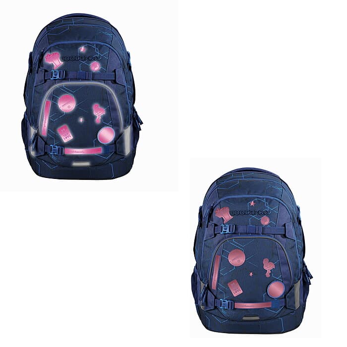 Coocazoo Reflektierendes Sticker-Set Berry