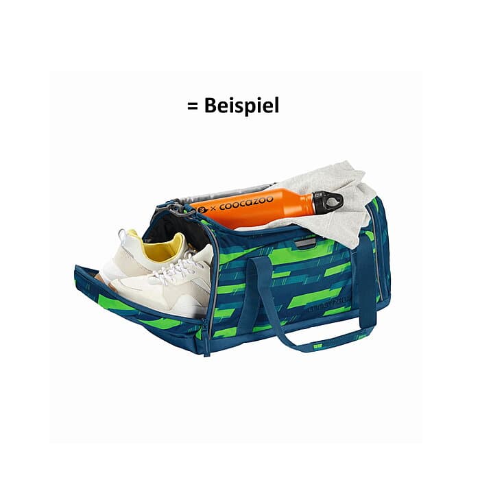 Coocazoo Sporttasche Lime Stripe