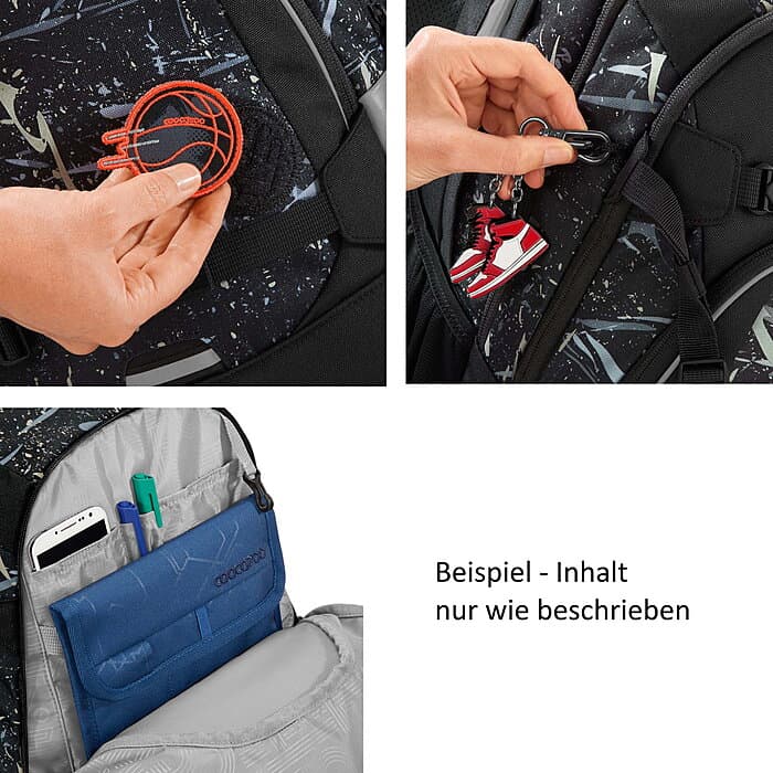 Coocazoo MATE Reflective Splash Schulrucksack