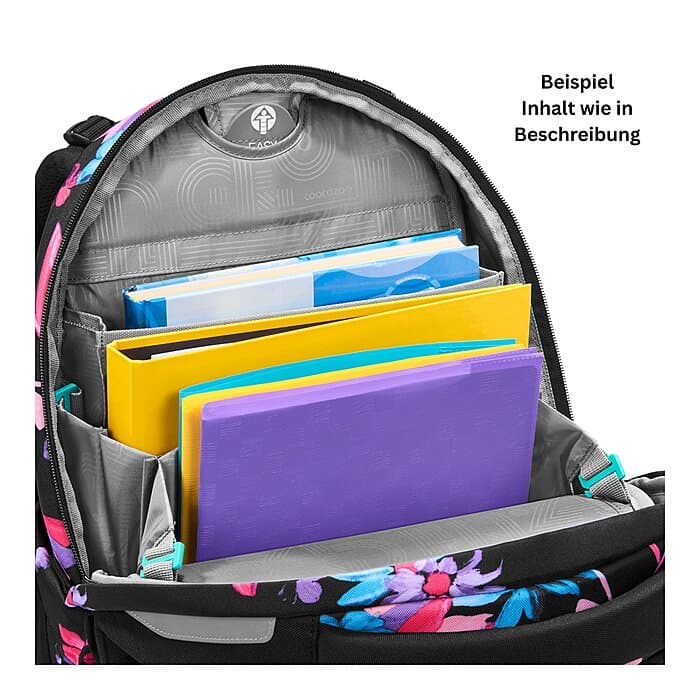Coocazoo Porter Schulrucksack Floral Artnight