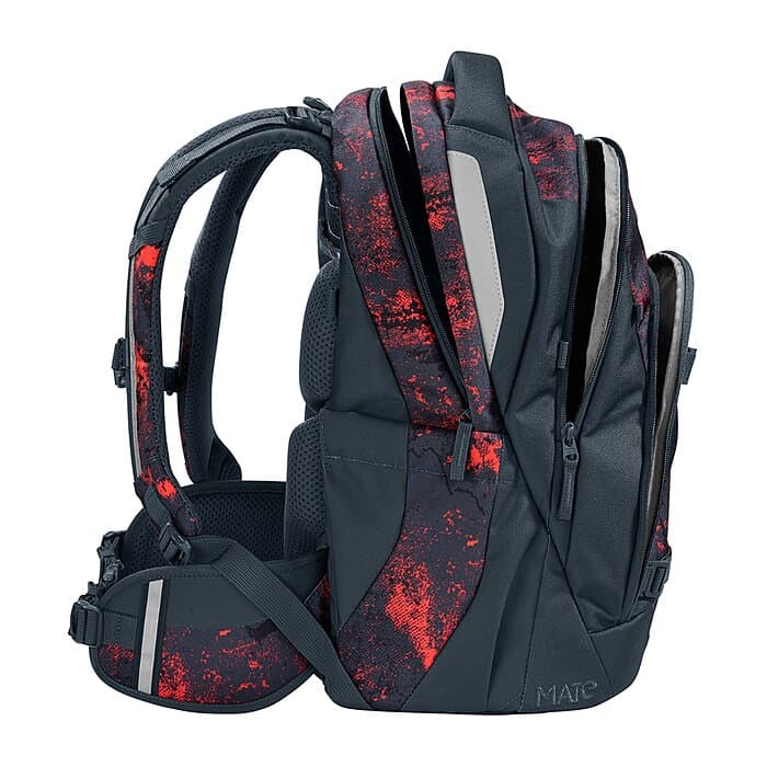 Coocazoo Mate Schulrucksack Broken Black