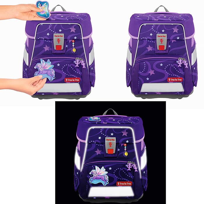 Step by Step SPACE Schulranzen-Set Pegasus Emily, 5-teilig