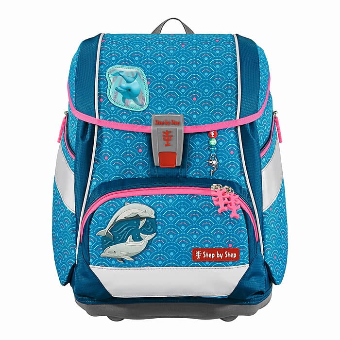 Step by Step 2IN1 PLUS Schulranzen-Set Dolphin Pippa, 6-teilig