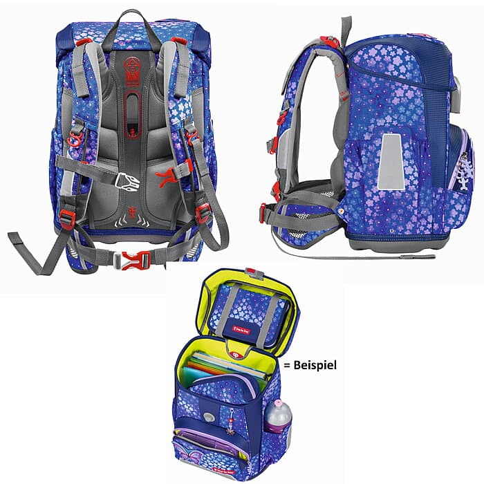 Step by Step CLOUD Schulranzen-Set Butterfly Maja, 5-teilig