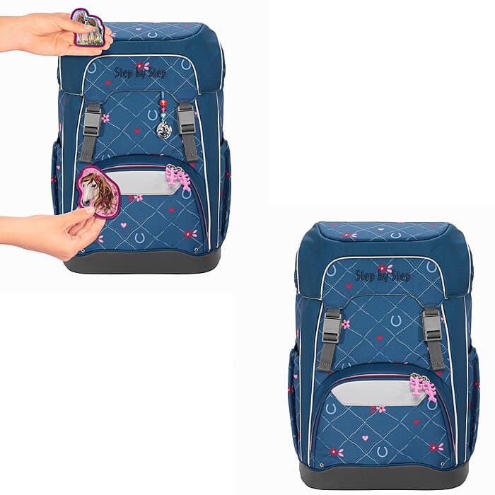 Step by Step GIANT Schulrucksack-Set Horse Lima, 5-teilig