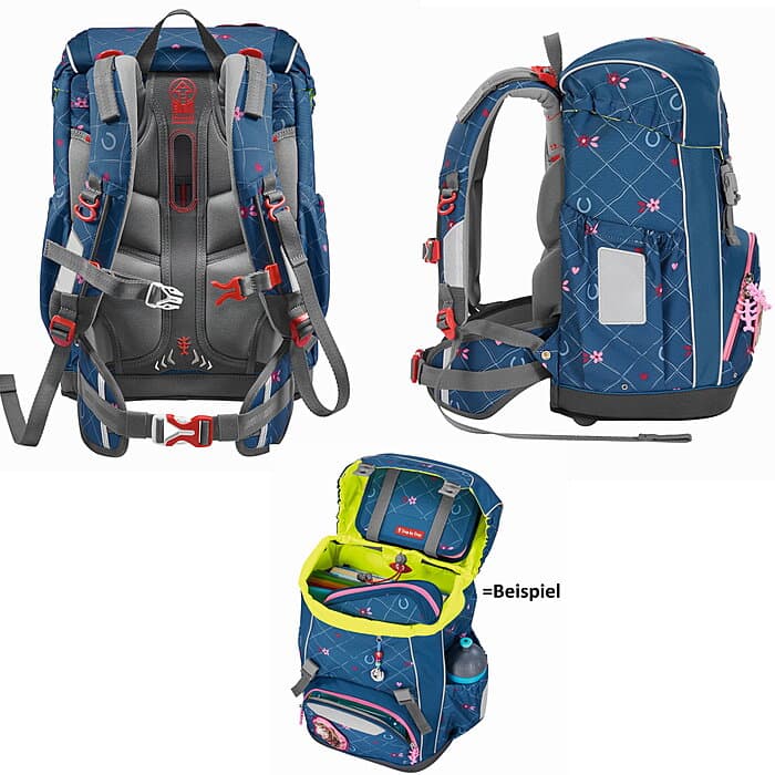 Step by Step GIANT Schulrucksack-Set Horse Lima, 5-teilig