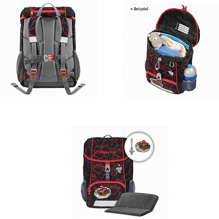 Step by Step KID Rucksack-Set Ninja Yuma, 3-teilig
