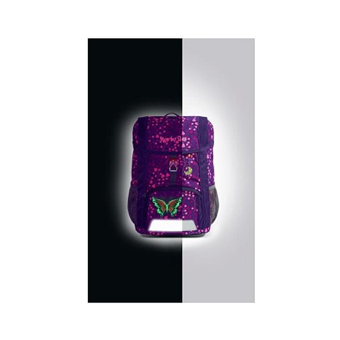 Step by Step KID SHINE Rucksack-Set Butterfly Night Ina, 3-teilig