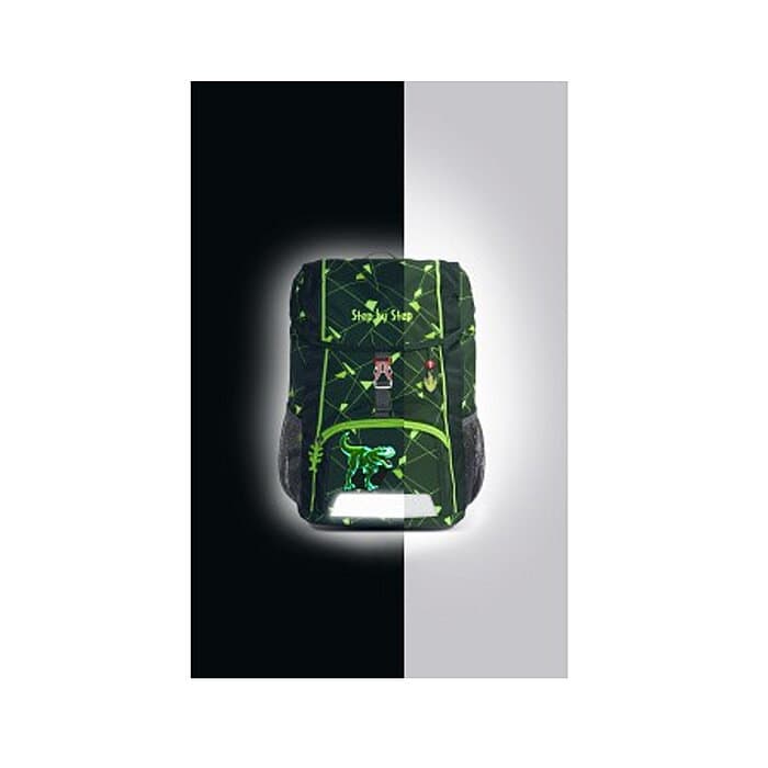 Step by Step KID SHINE Rucksack-Set Dino Night Tyro, 3-teilig