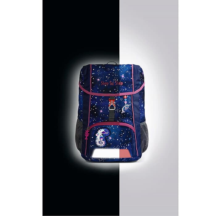 Step by Step KID REFLECT Rucksack-Set Star Seahorse Zoe, 3-teilig